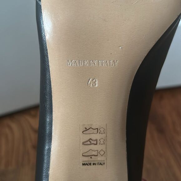 P&J JOURNAL BLACK Designer Women's Loafers New without Box Size 12.5 - Picture 6 of 7